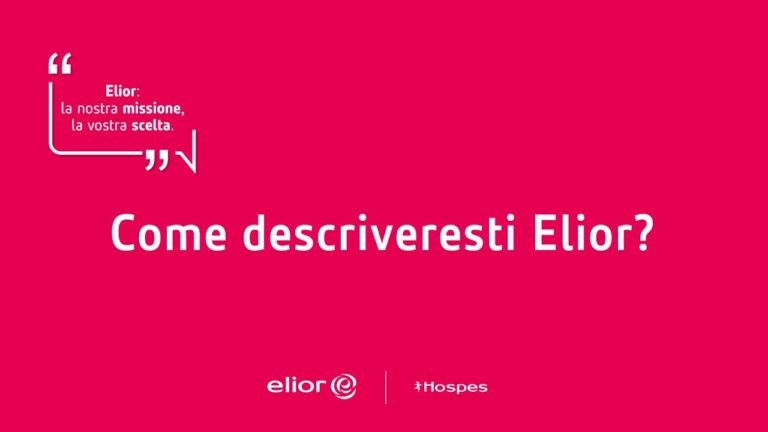 Elior Ristorazione: Unisciti al Nostro Team!