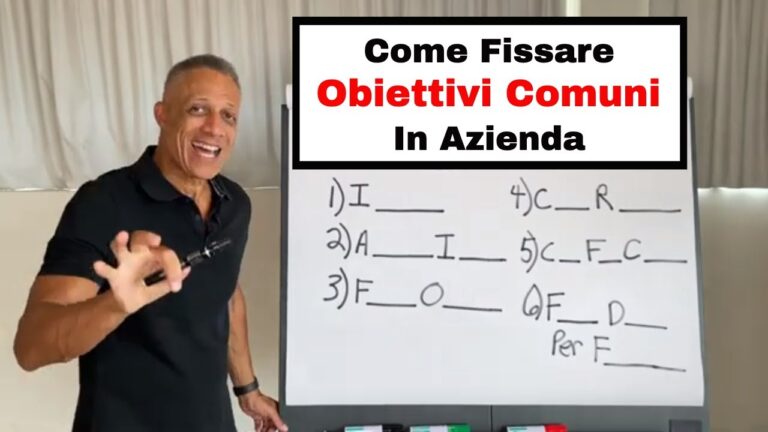 Esempi di Obiettivi Aziendali per i Dipendenti