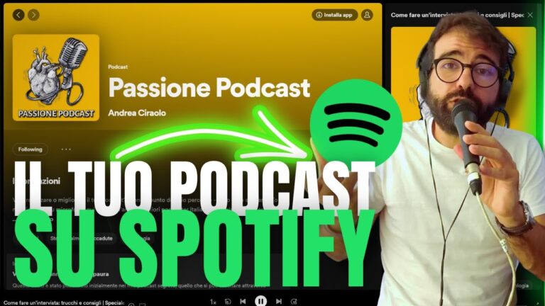 Guida pratica su come creare podcast su Spotify