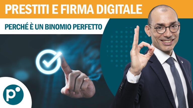 Prestito Online Sicuro con Firma Digitale