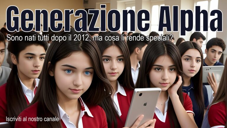 Generazione Alpha: Caratteristiche e Influenze Sociali