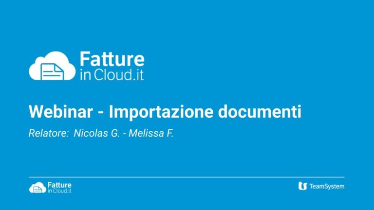 Fattura in Cloud con TeamSystem: Efficienza e Innovazione