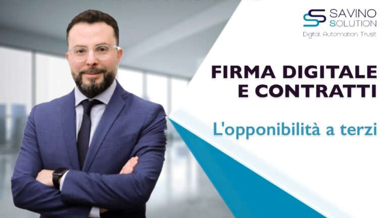 Vantaggi dei Contratti Firmati Digitalmente