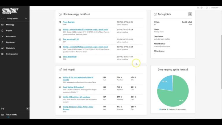 MailUp Si Integra nella Piattaforma