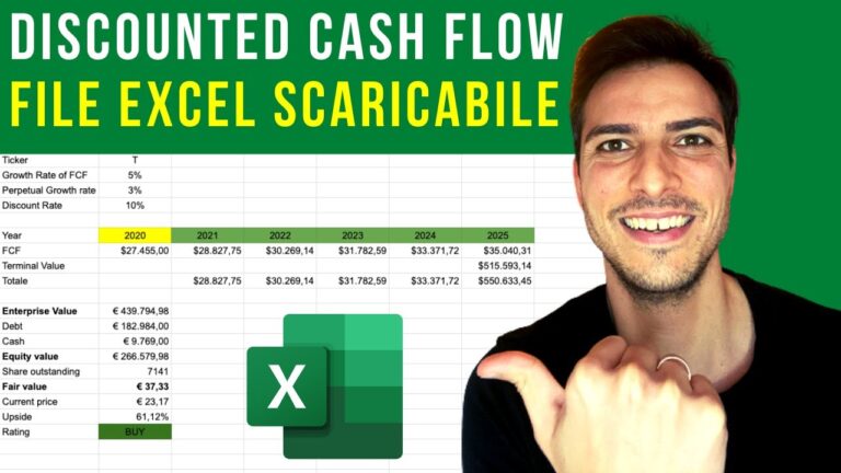 Modello Excel Gratuito per il Flusso di Cassa in Italiano