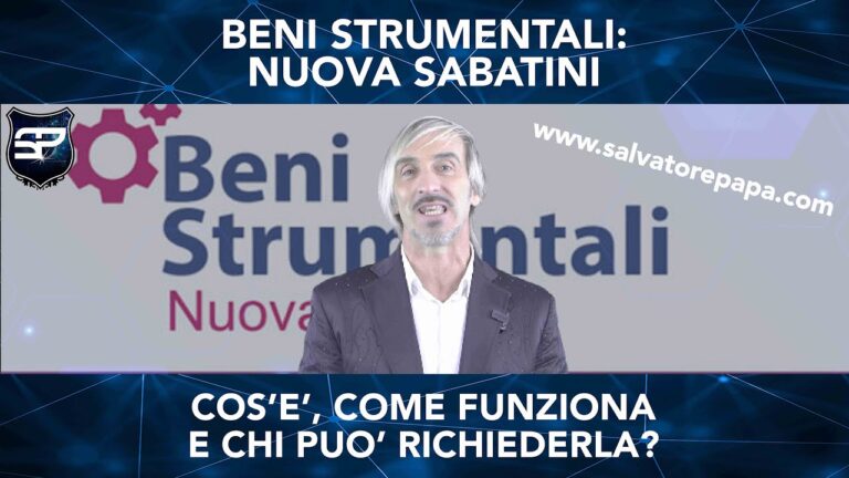 Guida al Login per Beni Strumentali Sabatini
